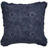William Morris At Home Marigold 50cmx50cm Filled Cushion Prussian Blue