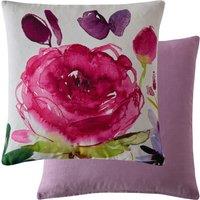 Bluebellgray Rose 45cmx45cm Filled Cushion Fuchsia