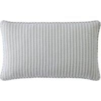 Laura Ashley Cornish Chenille Stripe 30cmx50cm Filled Cushion Natural