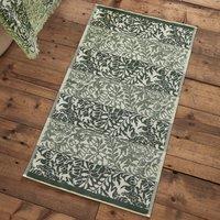 William Morris At Home Rose Stripe Bath Mat Sage