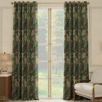 Linda Barker Home Chennai Blackout Made To Measure Curtains Emerald