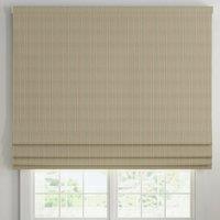 ANTE DECOR Latham Printed Cotton Stripe Made To Measure Roman Blind Sienna
