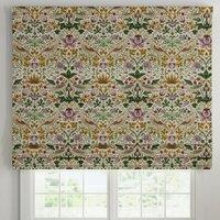 ANTE DECOR Strawberry Thief Printed Cotton Made To Measure Roman Blind Orchid