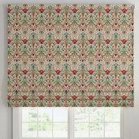 ANTE DECOR Alexandra Woven Jacquard Made To Measure Roman Blind Red
