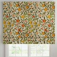 ANTE DECOR Fruit Orange Printed Cotton Made To Measure Roman Blind Summer