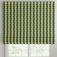 ANTE DECOR Valencia Printed Cotton Made To Measure Roman Blind Emerald