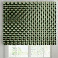 ANTE DECOR Palma Printed Cotton Made To Measure Roman Blind Lapis