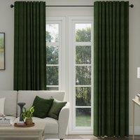 ANTE DECOR Altro Made To Measure Curtains Bottle Green