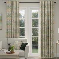 ANTE DECOR Alexandra Woven Jacquard Made To Measure Curtains Blue