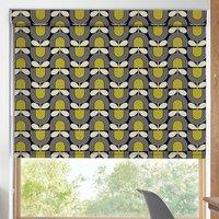 Orla Kiely Striped Tulip Translucent Made To Measure Roller Blind Navy