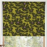 Orla Kiely Wildflower Blackout Made To Measure Roller Blind Charteuse