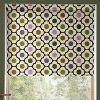 Orla Kiely Spot Flower Translucent Made To Measure Roller Blind Multi Mauve