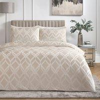 Soiree Belfort Velvet Duvet Cover Bedding Set Champagne