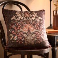 Appletree Audrey Velvet 43cmx43cm Filled Cushion Chocolate