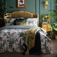 Laurence Llewelyn-Bowen Cotswold Fantasia Cotton Sateen Duvet Cover Bedding Set Green