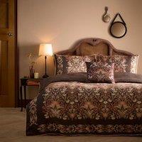 Appletree Audrey Cotton Sateen Duvet Cover Bedding Set Spice