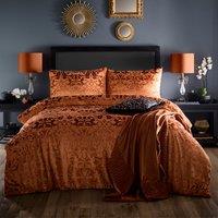 Laurence Llewelyn-Bowen Firenza Jacquard Duvet Cover Bedding Set Spice