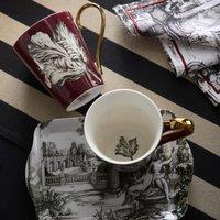Laurence Llewelyn-Bowen Festivo Porcelain Mug Tray Set Multi