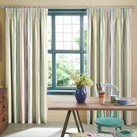 Bluebellgray Watercolour Stripe Made To Measure Curtains Tetbury