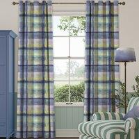 Bluebellgray Tartan Made To Measure Curtains Heather