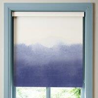 Bluebellgray Ombre Blackout Made To Measure Roller Blind Cornflower