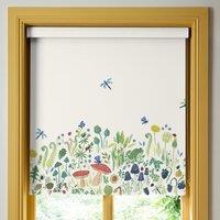 Wee Blue Bell Garden Explorer Panel Blackout Made To Measure Roller Blind Spring