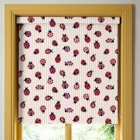 Wee Blue Bell Little Ladybirds Blackout Made To Measure Roller Blind Poppy