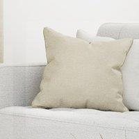Knightsbridge Chenille Filled Cushion 43cm x 43cm Cream