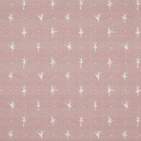 ANTE DECOR Ballerinas Printed Cotton Fabric Bubblegum