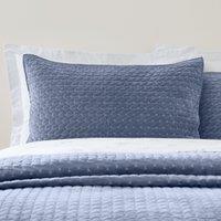 Bianca Attica Velvet Pair Pillow Protectors Blue
