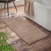 Bianca Aspen Bobble 50cm x 120cm Runner Bath Mat Natural