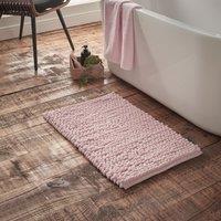 Bianca Aspen Bobble 50cm x 80cm Bath Mat Pink