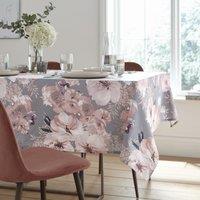 Catherine Lansfield Dramatic Floral Table Cloth Grey