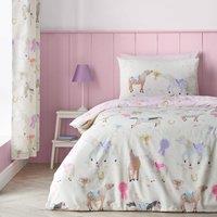 Catherine Lansfield Happy Horses Childrens Bedding Cream