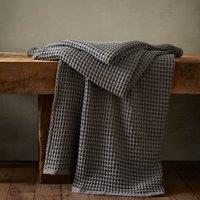 Pineapple Elephant Jaipur 150cm x 200cm Waffle Throw Grey