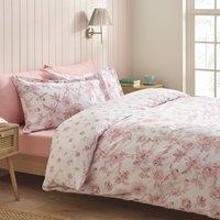 Catherine Lansfield Mirabelle Duvet Cover Bedding Set Pink