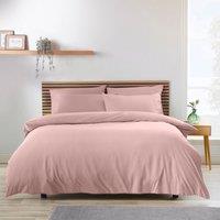 Catherine Lansfield So Soft Non-Iron Duvet Cover Bedding Set Blush
