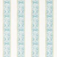 Clarke & Clarke Kalamkari Fabric Teal