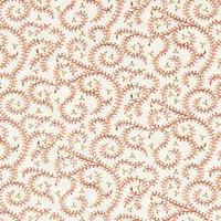 Clarke & Clarke Buta Embroidered Fabric Spice