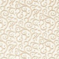 Clarke & Clarke Buta Embroidered Fabric Natural
