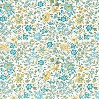 Clarke & Clarke Gamthi Fabric Teal