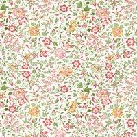 Clarke & Clarke Gamthi Fabric Sage Blush