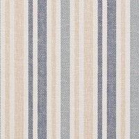 Tiverton Stripe Fabric Indigo
