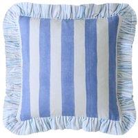 Bluebellgray Sunday Stripe 45cm x 45cm Filled Cushion Blue