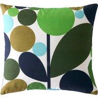 Orla Kiely Bubble Flower 45cm x 45cm Filled Cushion Evergreen