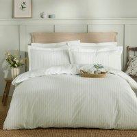 Sophie Allport Uppingham Stripe Duvet Cover Bedding Set Mint Green