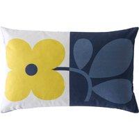 Orla Kiely Floret 40cm x 60cm Filled Boudoir Dandelion Denim