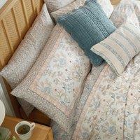 Laura Ashley Semington Pair of Housewife Pillowcases Dusty Pink