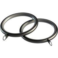 ECO PK 35mm Lined 10 Pack of Rings Matt Black