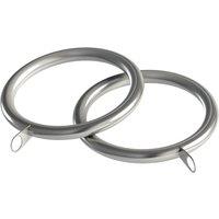 ECO PK 35mm Lined 10 Pack of Rings Chrome